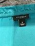 Ann Taylor 100% Polyester Teal Sleeveless Blouse Size 4 - photo 7