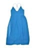 Nanette Lepore 100% Polyester Solid Blue Cocktail Dress Size 0 - photo 1