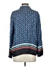 Maje Blue 3/4 Sleeve Blouse Size Med (2) - photo 2
