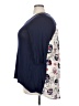 Sole Diane Studio Blue 3/4 Sleeve T-Shirt Size 2X - photo 5