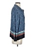 Maje Blue 3/4 Sleeve Blouse Size Med (2) - photo 4