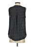 Banana Republic 100% Polyester Polka Dots Black Sleeveless Blouse Size S - photo 2