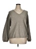 Ann Taylor LOFT Stars Silver Pullover Sweater Size XL - photo 1