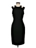 Calvin Klein Solid Black Cocktail Dress Size 4 - photo 1