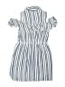 Love, Nickie Lew 100% Polyester Stripes Blue Dress Size 12 - photo 2