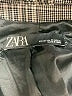 Zara Plaid Gray Coat Size XS - photo 6