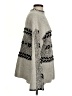 Rails Chevron-herringbone Gray Turtleneck Sweater Size S - photo 4