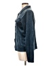 Olivia Sky Color Block Blue Long Sleeve Blouse Size L - photo 5