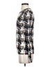 Rag & Bone Houndstooth Silver Long Sleeve T-Shirt Size S - photo 5