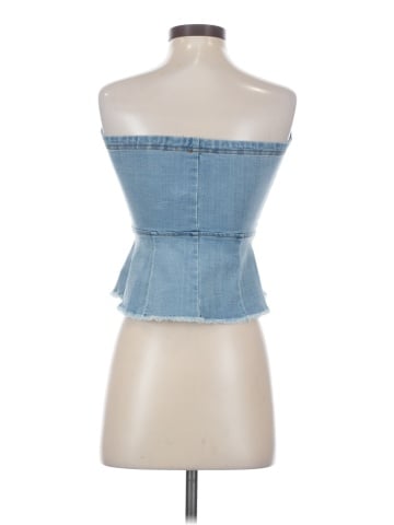Forever 21 Sleeveless Button-Down Shirt (view 2)