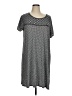 Max Studio Graphic Gray Casual Dress Size 1X - photo 1