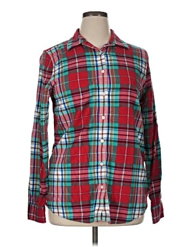 Lands' End Long Sleeve Button-Down Shirt (view 1)