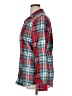 Lands' End 100% Cotton Plaid Red Long Sleeve Button-Down Shirt Size 14 (tall) - photo 5