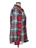 Lands' End 100% Cotton Plaid Red Long Sleeve Button-Down Shirt Size 14 (tall) - photo 4