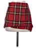 Topshop Plaid Red Casual Skirt Size 4 - photo 1