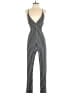Fashion Nova Stripes Gray Jumpsuit Size S - photo 1