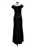 Xscape Black Cocktail Dress Size 12 - photo 2