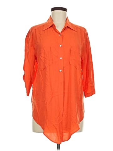 Chelsea & Violet 3/4 Sleeve Button-Down Shirt (view 1)