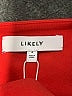 Likely Solid Red Cocktail Dress Size 4 - photo 7