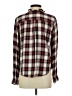 Alexander Jordan 100% Rayon Plaid Ivory Long Sleeve Button-Down Shirt Size S - photo 2