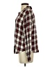 Alexander Jordan 100% Rayon Plaid Ivory Long Sleeve Button-Down Shirt Size S - photo 5