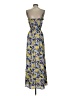 BCBGeneration 100% Rayon Paisley Blue Casual Dress Size XS - photo 2