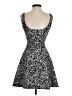 Aqua Paisley Black Cocktail Dress Size XS - photo 2