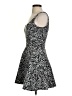 Aqua Paisley Black Cocktail Dress Size XS - photo 5