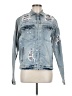 Assorted Brands Graphic Blue Denim Jacket Size M - photo 1