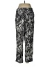 DKNYC 100% Polyester Print Silver Casual Pants Size 6 - photo 2