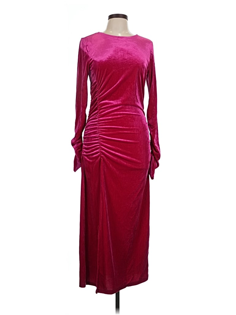 Pre-owned Sam Edelman Cocktail Dress In Burgundy