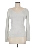 Simply Styled Silver Pullover Sweater Size M - photo 1