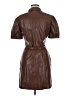 Dex 100% Polyurethane Brown Casual Dress Size M - photo 2