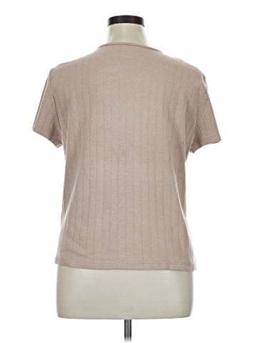 Basic Editions Short Sleeve Blouse (view 2)
