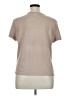 Basic Editions 100% Cotton Tan Short Sleeve Blouse Size XL - photo 2
