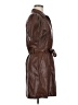 Dex 100% Polyurethane Brown Casual Dress Size M - photo 4