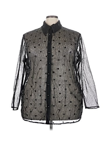 Elisabeth by Liz Claiborne 3/4 Sleeve Blouse (view 1)