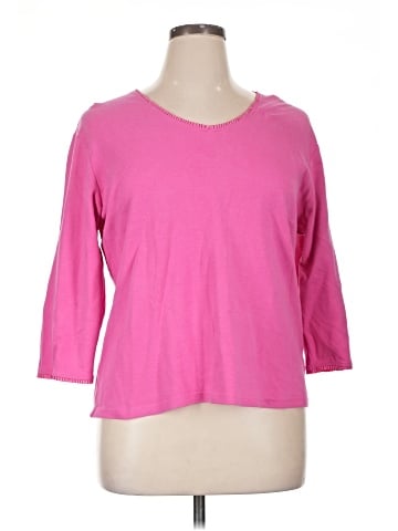 Norm Thompson 3/4 Sleeve T-Shirt (view 1)