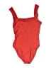 Unbranded Solid Red One Piece Swimsuit Size XS (estimated) - photo 2