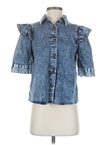 Who What Wear Short Sleeve Blouse (view 1)