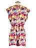 Alice + Olivia Floral Pink Romper Size S - photo 2
