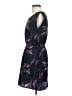 Gap Outlet 100% Polyester Print Black Casual Dress Size XS - photo 5