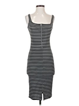 popular basics bodycon dress Popular Basics Medium Long Sleeve Bodycon Rib Knit Long Top / Mini Dress