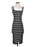Popular Basics Stripes Black Casual Dress Size S - photo 1