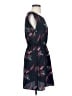 Gap Outlet 100% Polyester Print Black Casual Dress Size XS - photo 4