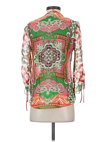 Hale Bob 3/4 Sleeve Silk Top (view 2)