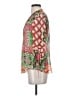 Hale Bob 100% Silk Orange 3/4 Sleeve Silk Top Size XS - photo 5