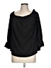 Lulus Black 3/4 Sleeve Blouse Size L - photo 1