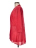 Eileen Fisher 100% Linen Red Pink Cardigan Size M - photo 5