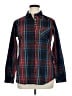 Orvis 100% Cotton Plaid Blue Long Sleeve Button-Down Shirt Size 14 - photo 1